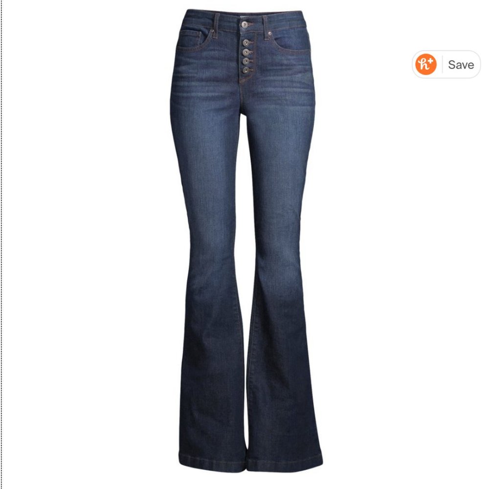 NWT NM Sanctuary Flare High Waist Stretch Jean - Picture 10 of 15